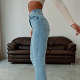 Cross Belt Jeans