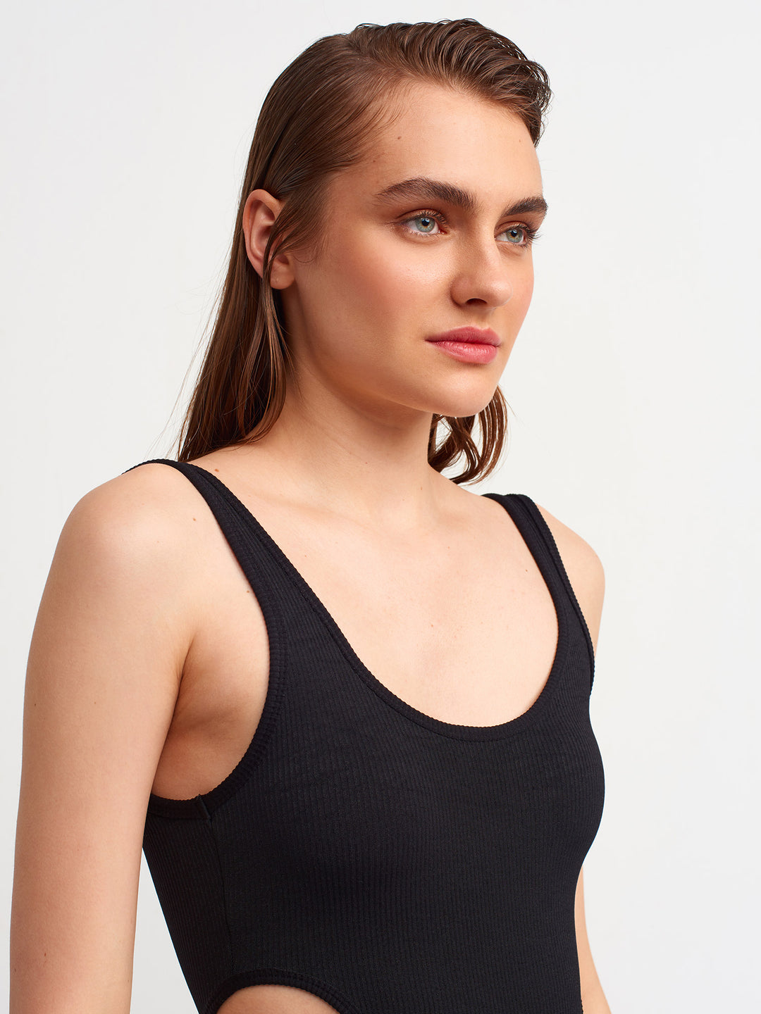 Open Side Detailed Romper