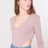 Padded Shoulder Bodysuit