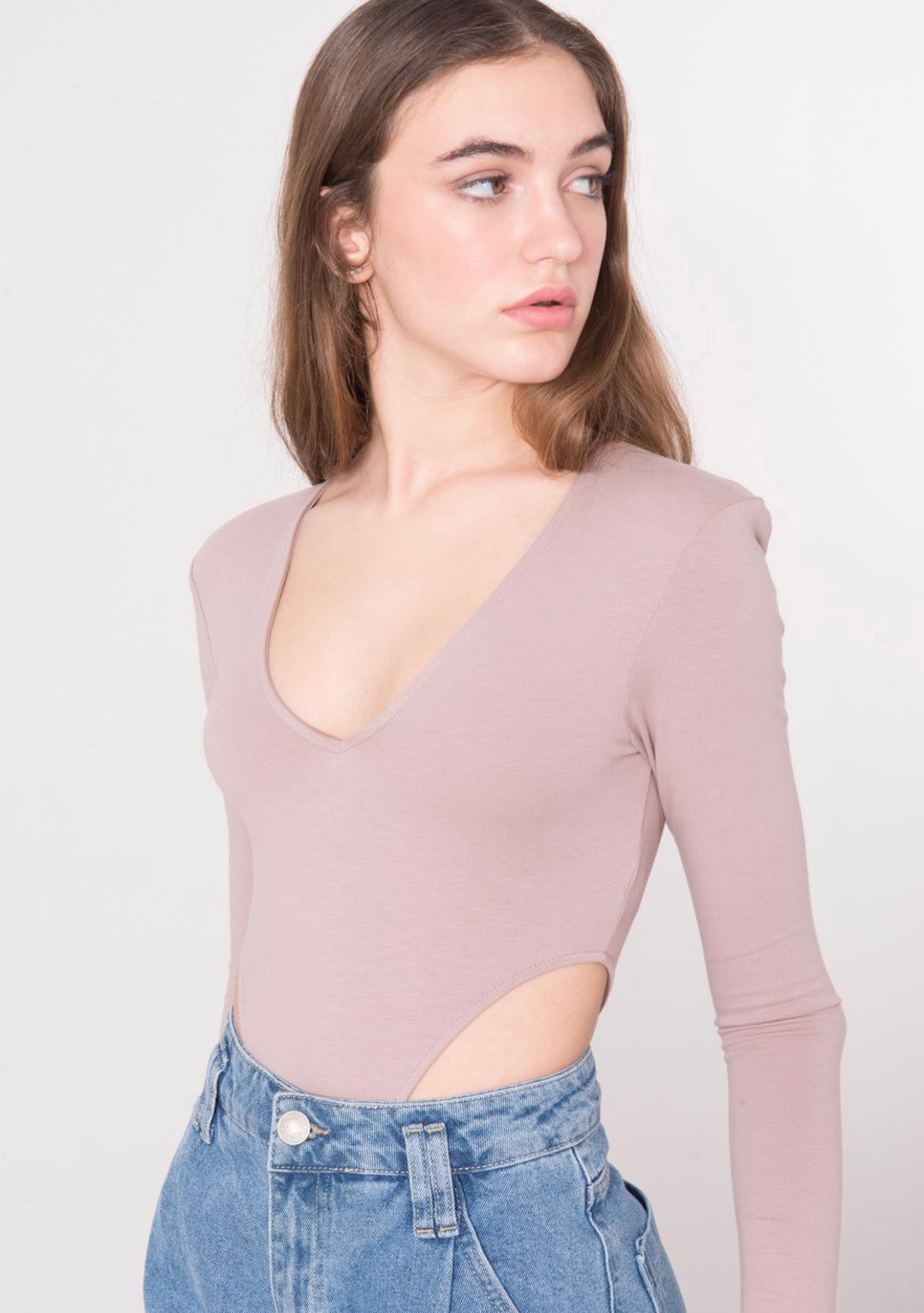 Padded Shoulder Bodysuit