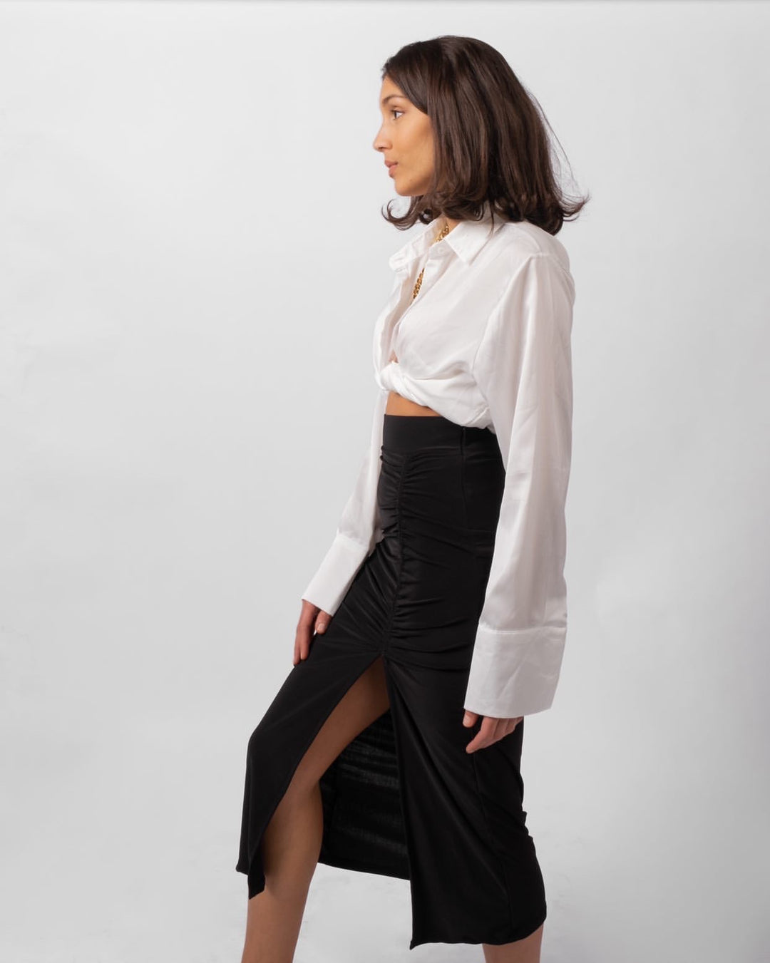 Ruched Skirt