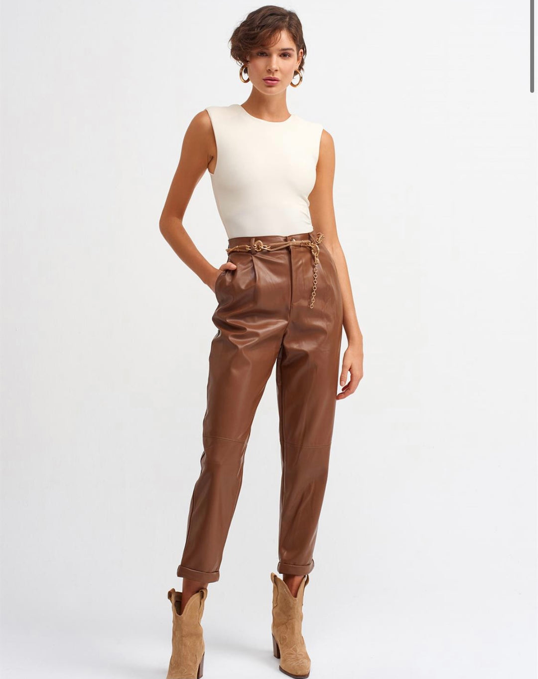 Matte Padded Shoulder Bodysuit