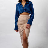Ruched Skirt