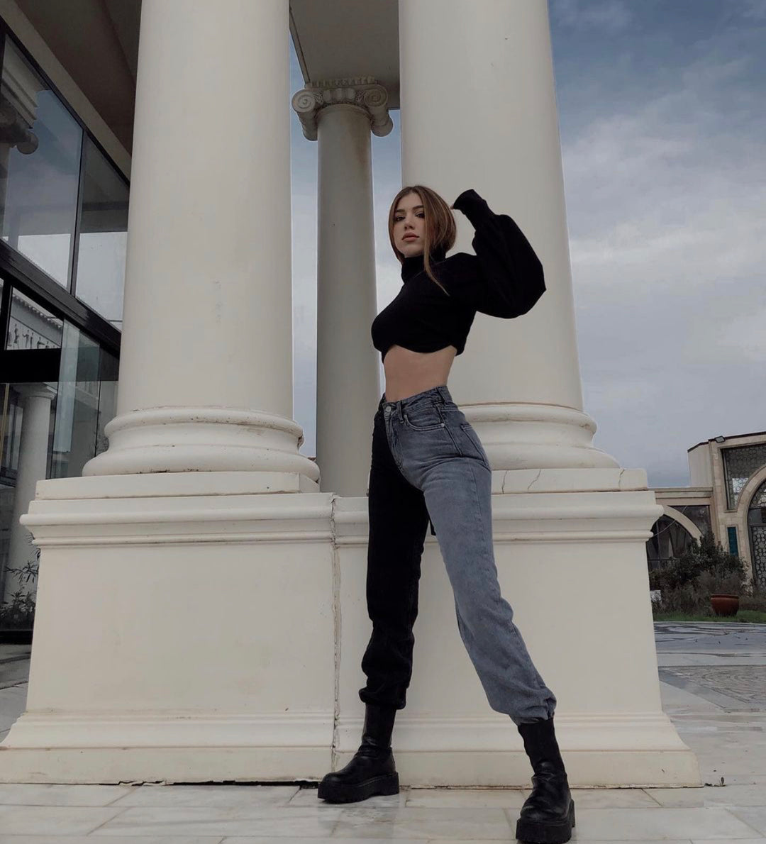 Bicolor Jeans