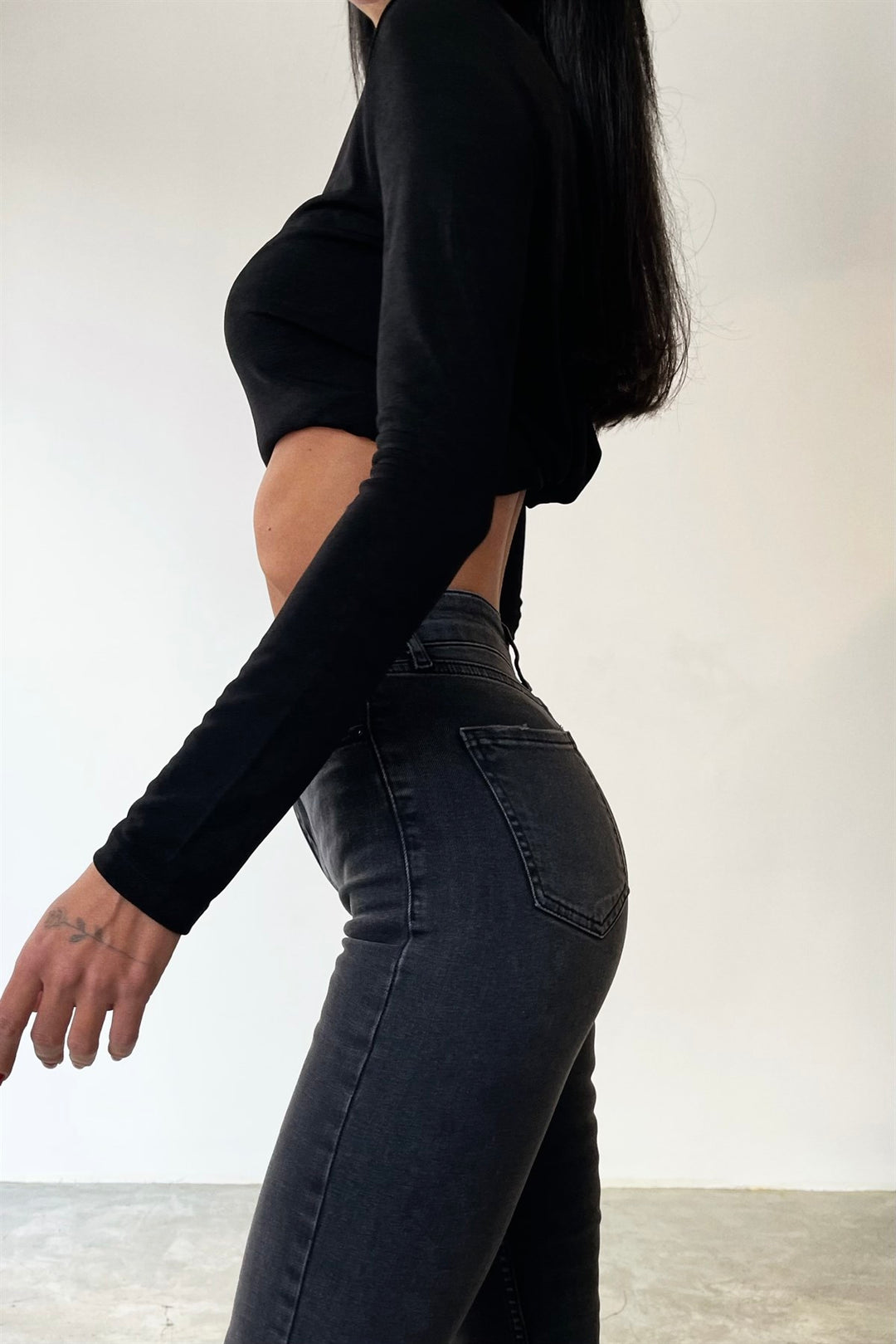 High Waist Stretch Fit Jeans