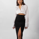 Ruched Skirt