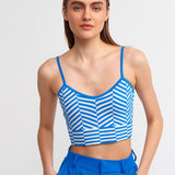 Stripes Crop Top