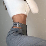 Belt Waist Noche Pants