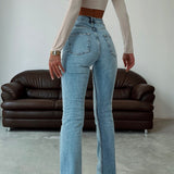 Cross Belt Jeans