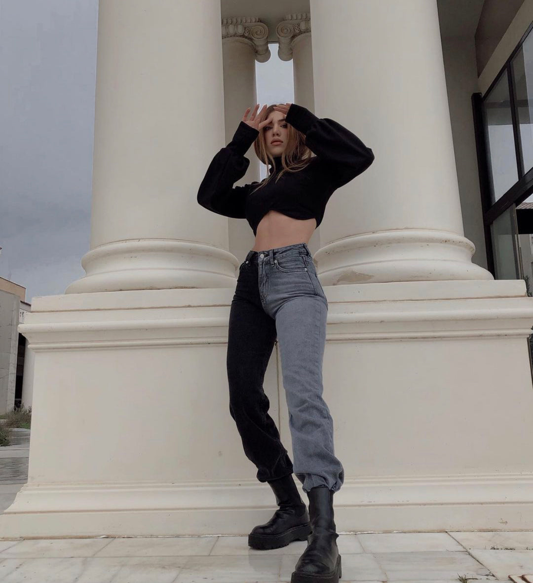Bicolor Jeans
