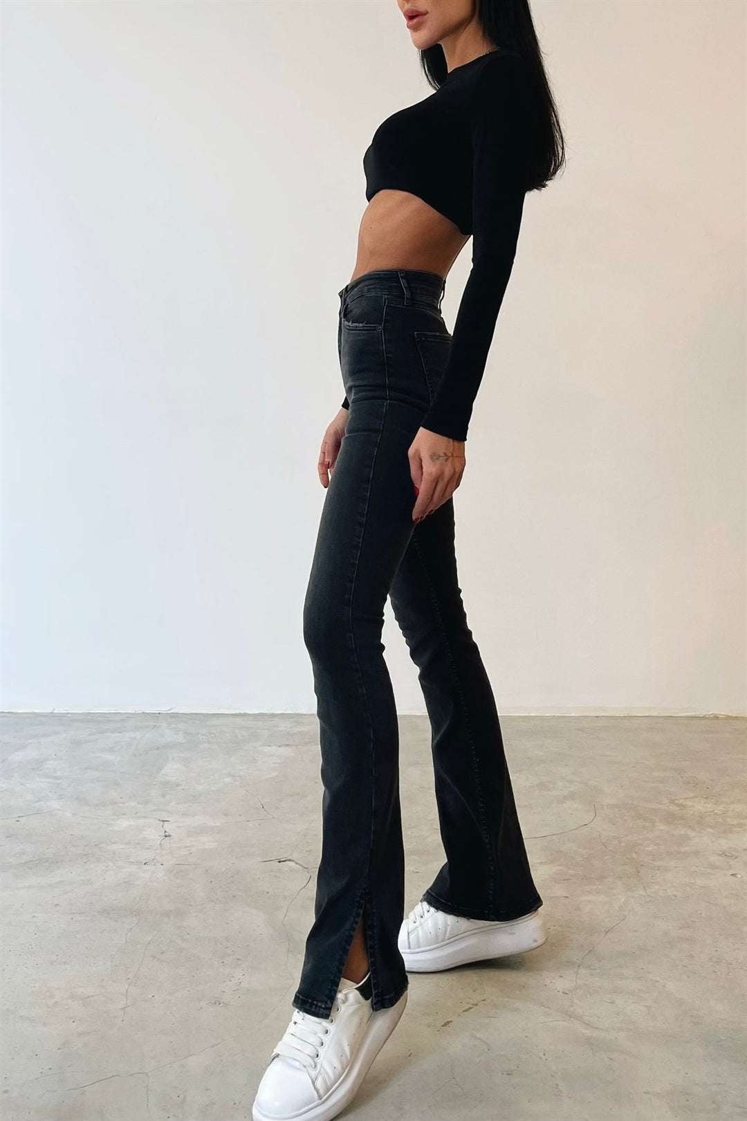 High Waist Stretch Fit Jeans