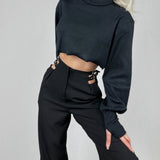 Belt Waist Noche Pants
