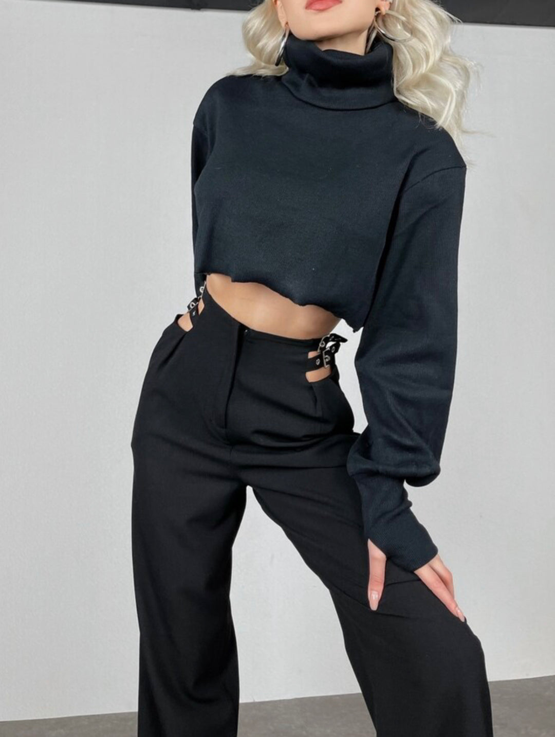 Belt Waist Noche Pants