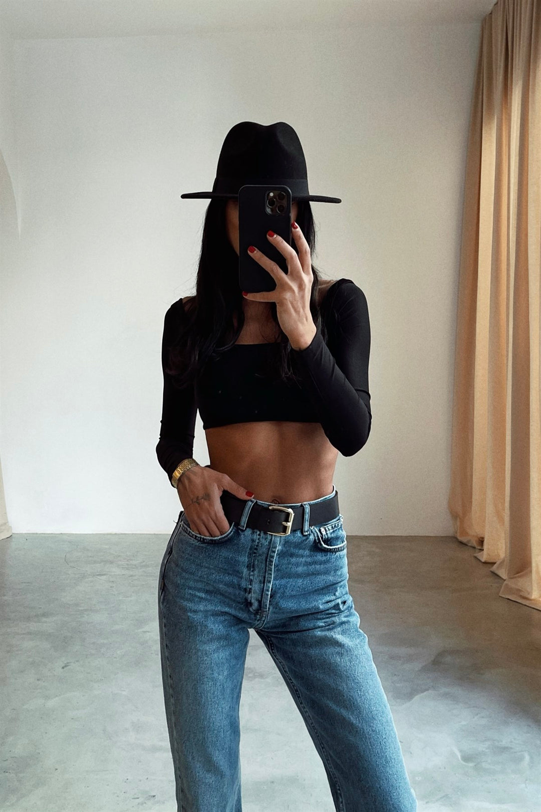 Square Neck Crop Top