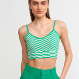 Stripes Crop Top