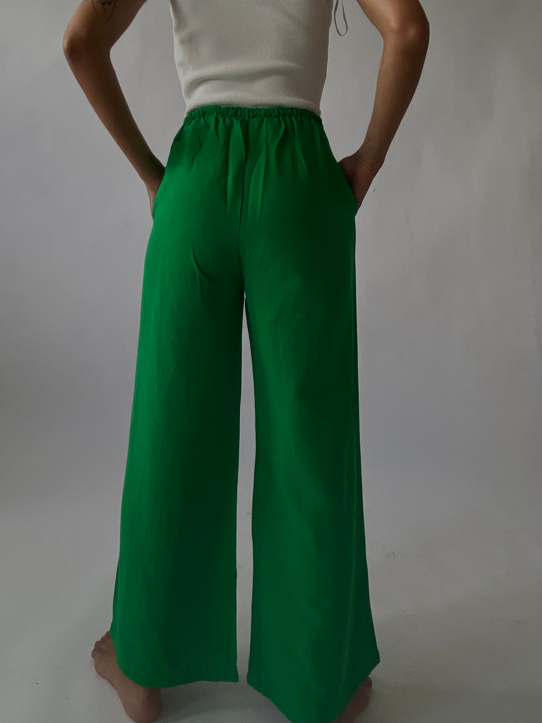 Plain Pants In Color