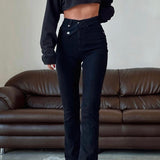 Cross Belt Jeans
