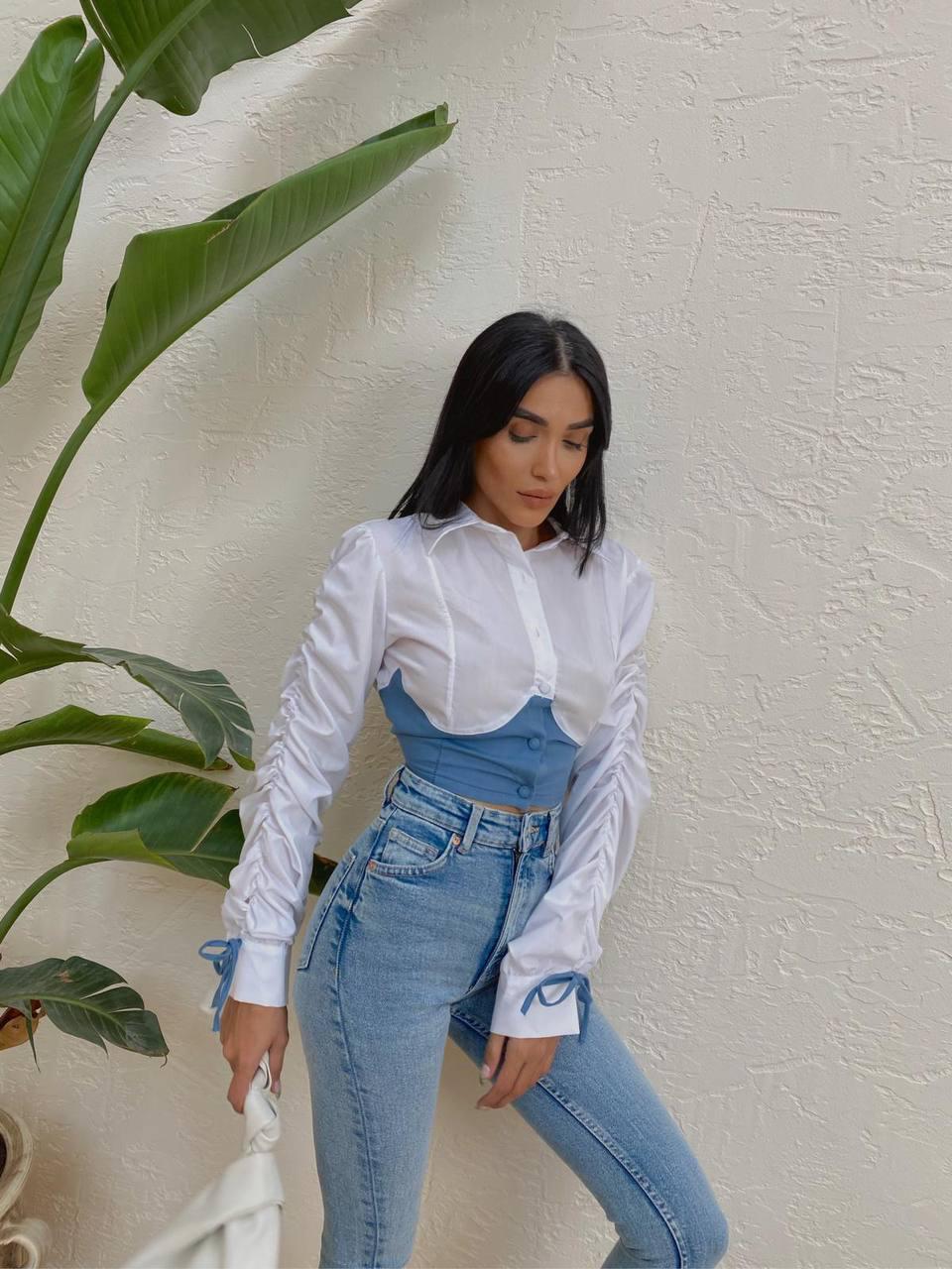 Bralette Long Sleeve Shirt