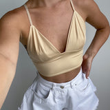Bra Top Cross Back