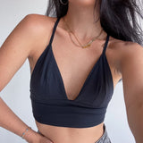 Bra Top Cross Back