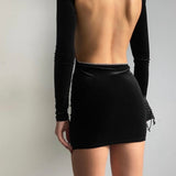 Velvet Dress Crystal
