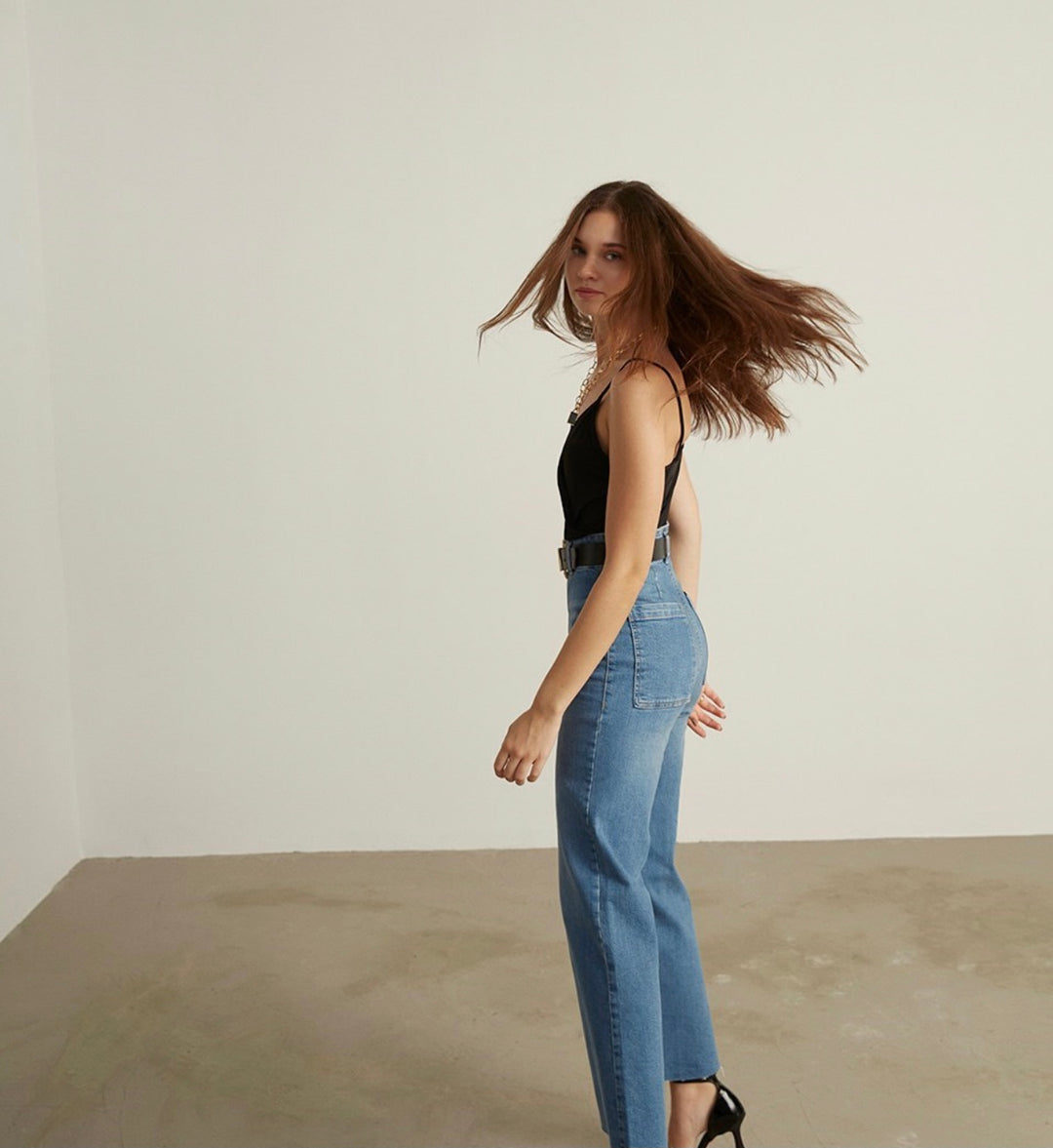 Button Up Jeans