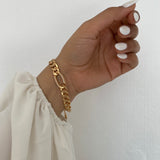 Crystal Detail Chain Bracelet