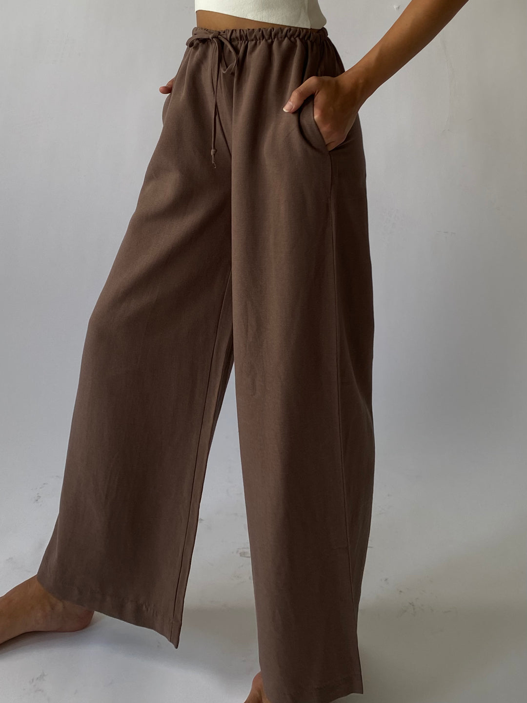 Plain Pants In Color