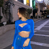 Cross Long Sleeve Top